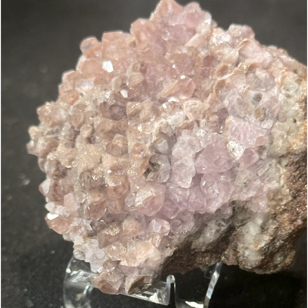 Cobalto calcite crystals, another form of the calcite from Tuscany Italy